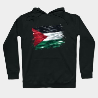 Abstract Palestinian Flag Hoodie